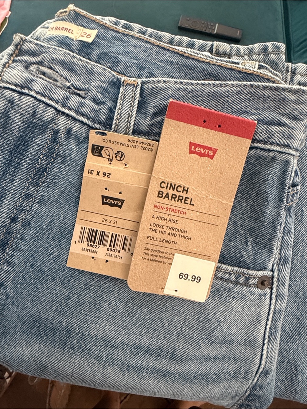 Levi's Cinch Barrel Jeans